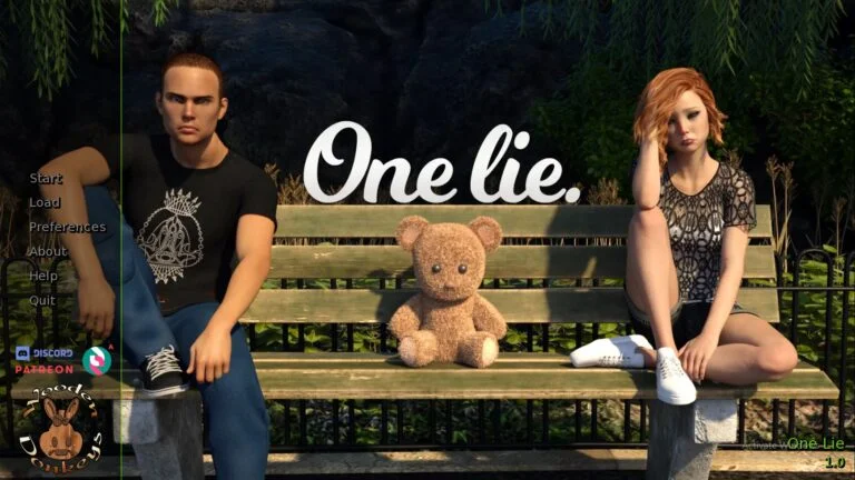 One lie